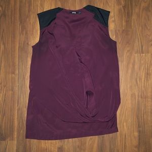 Apt 9 maroon tank top